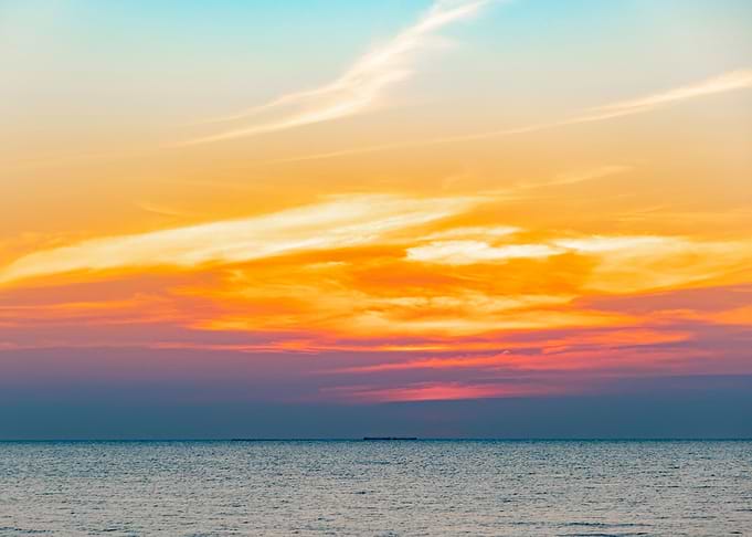 Beach Sunset Nature