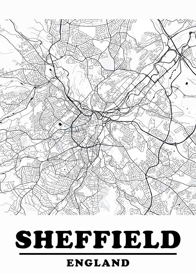 Minimal Sheffield Map