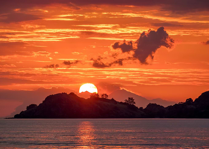Beach Sunset Nature