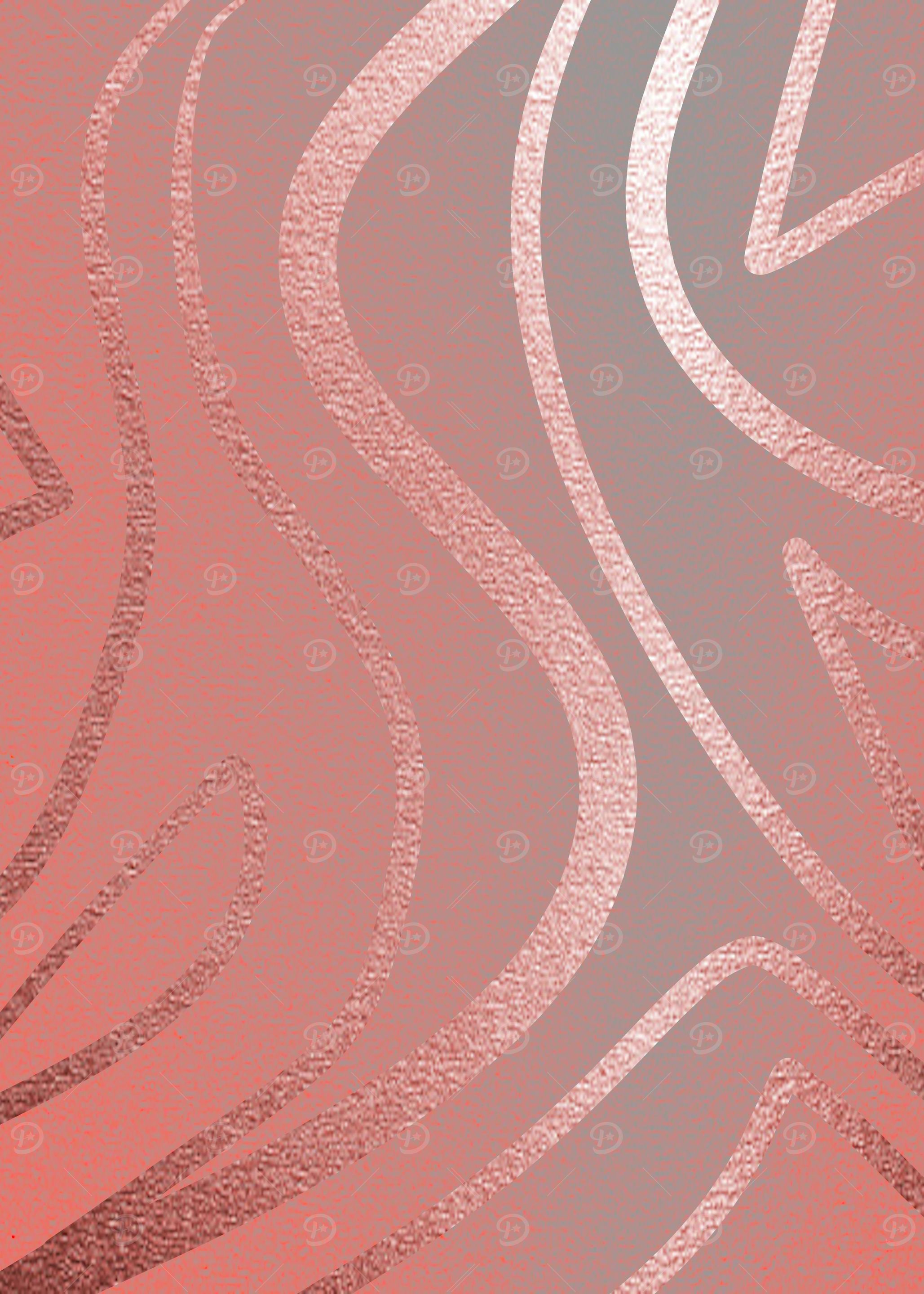 Shiny Metallic Pink Lines
