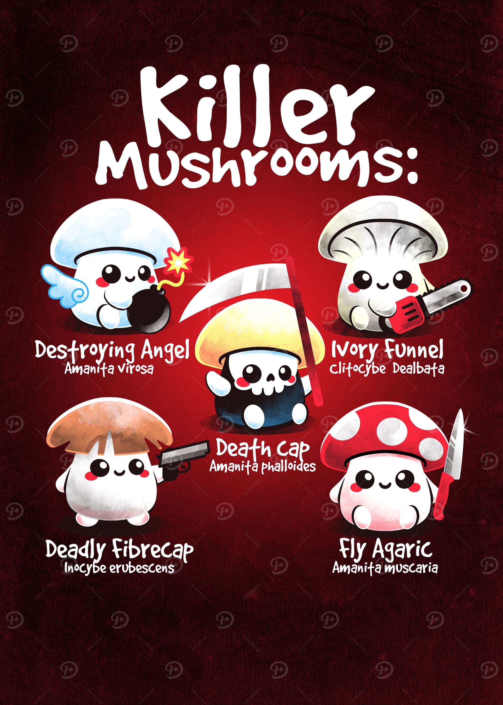 Killer mushrooms