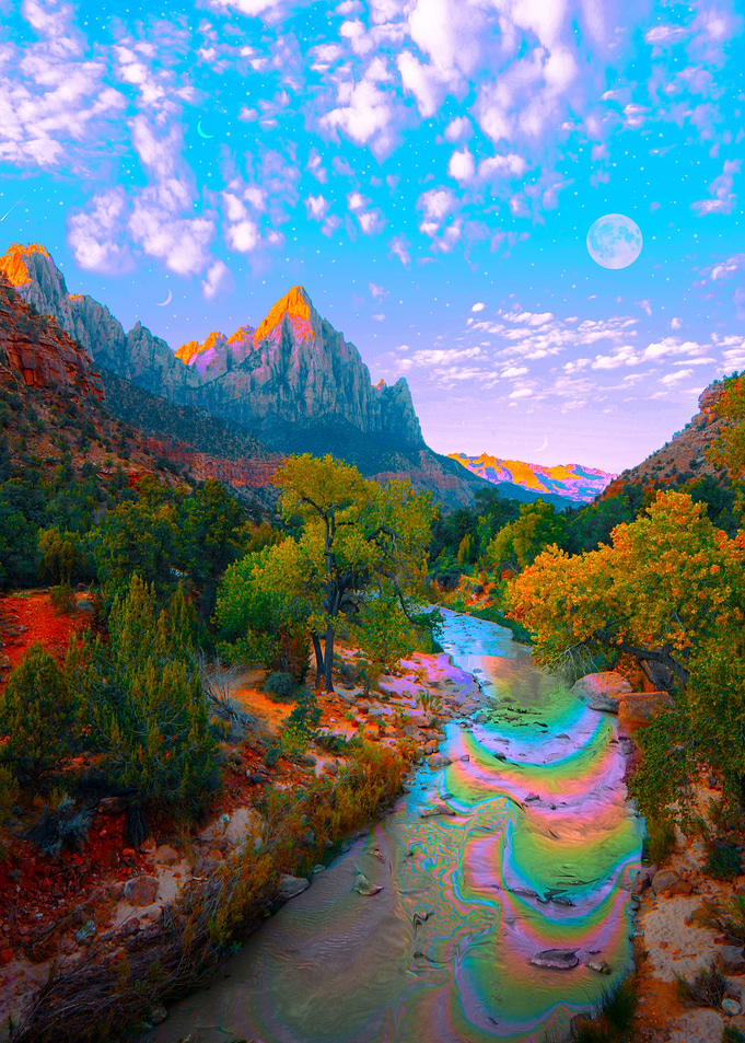 Flowing With The River