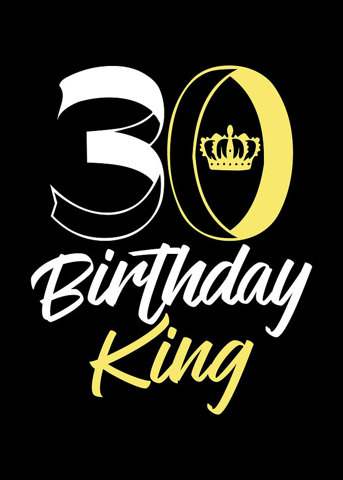 Thirty Birthday 30 Age