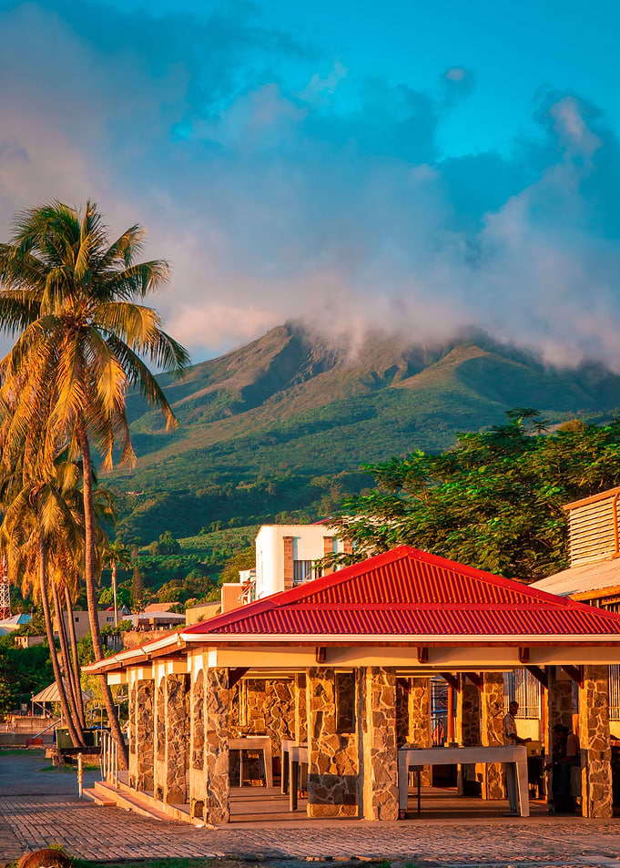 Sunset at Saint Pierre