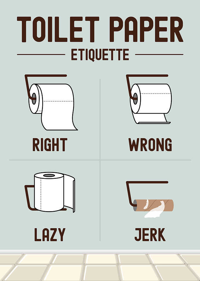 Toilet Paper Etiquette