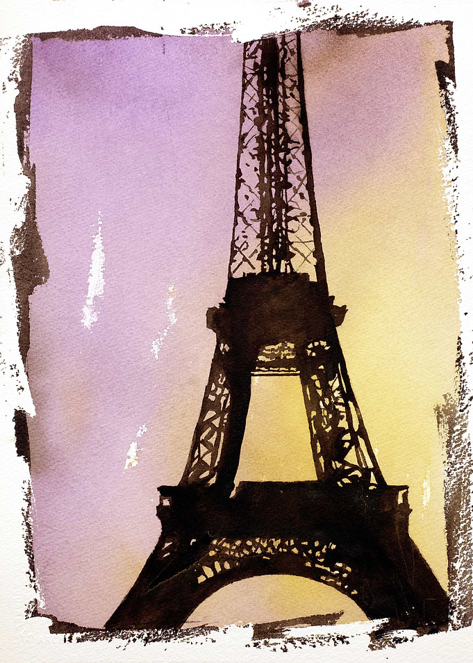 Eiffel Tower Paris Art