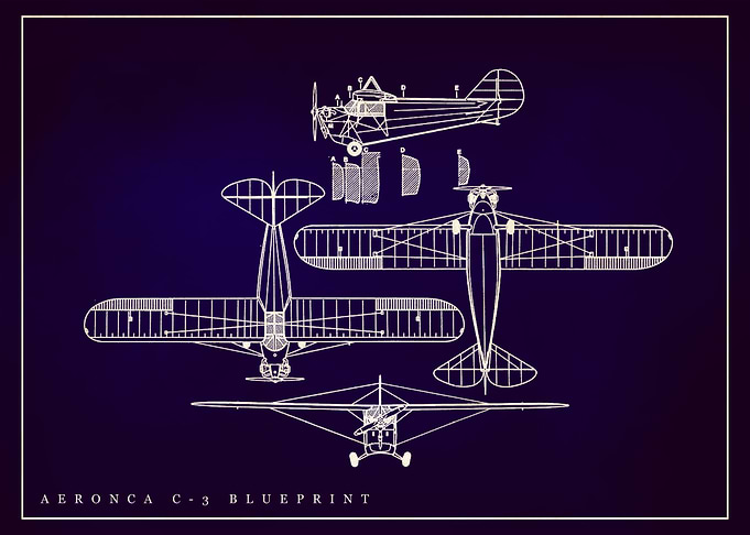 Aeronca C3 Blueprint