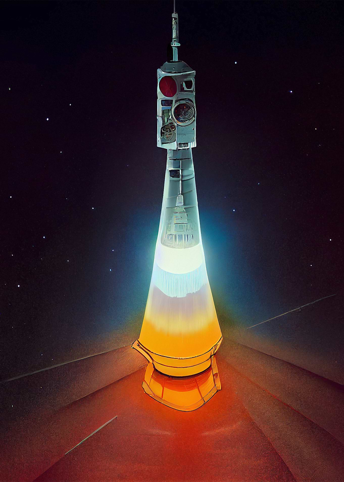 Spaceship futuristic