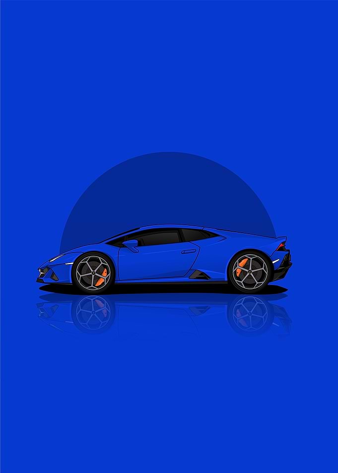 Lamborghini Huracan Blue