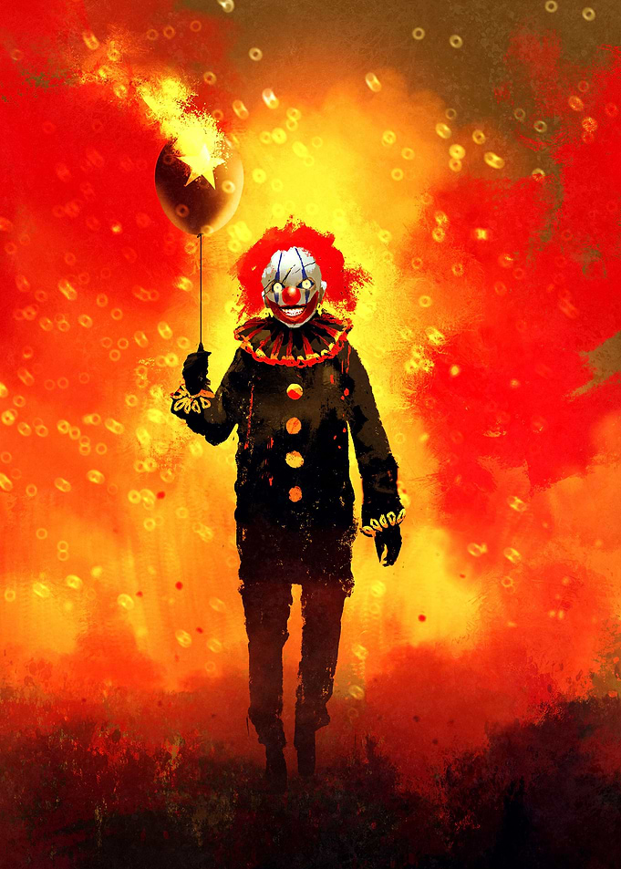 Clown from hell