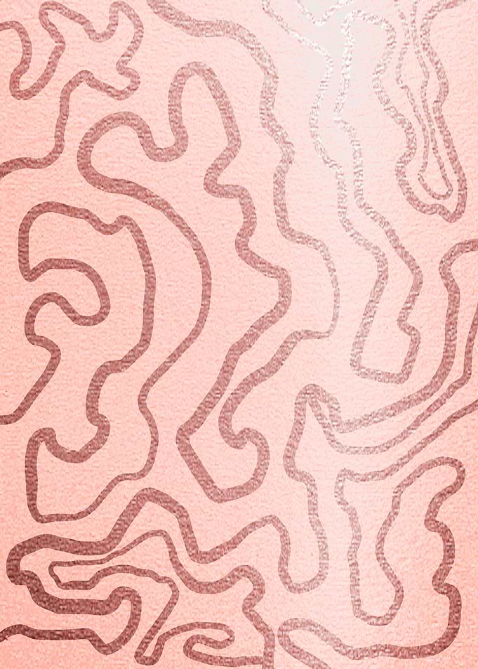 Funky Rose Gold Art