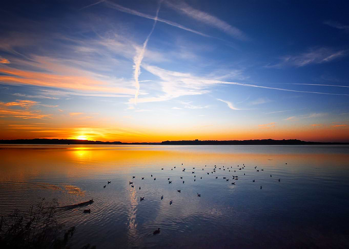 Beach Sunset Nature