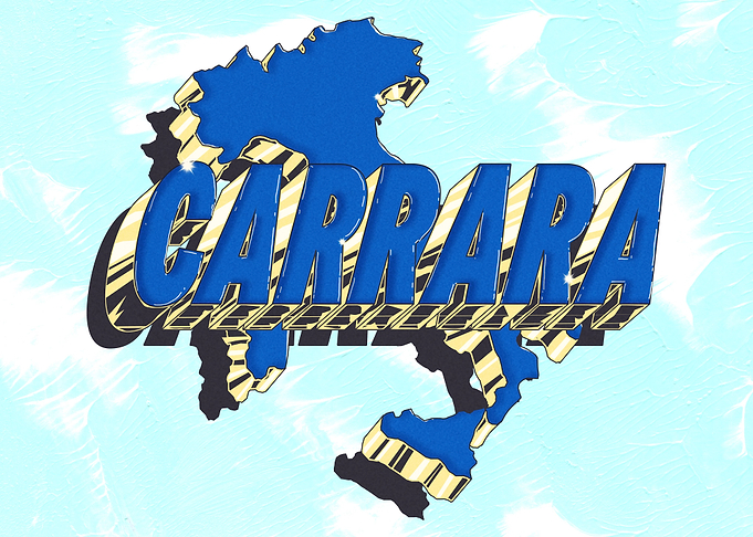 Carrara Retro Typography