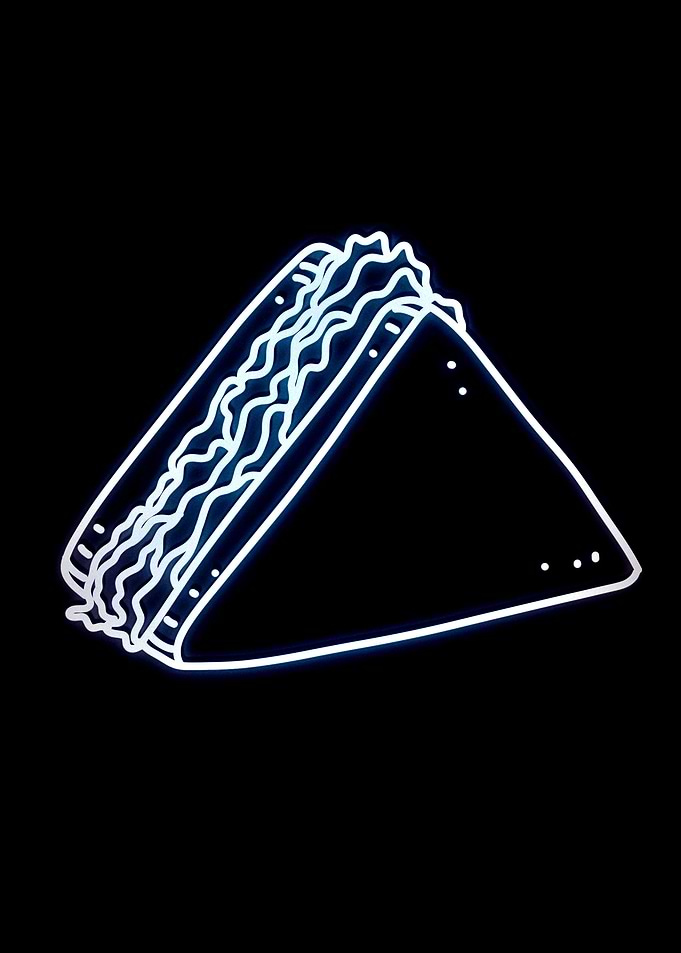 sandwich neon