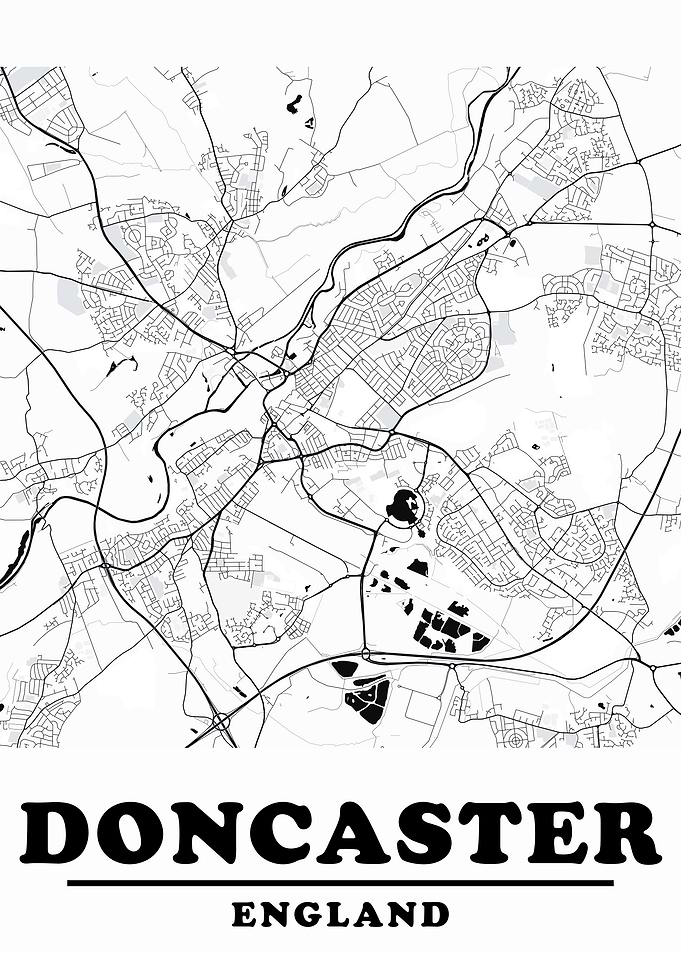 Minimal Doncaster Map