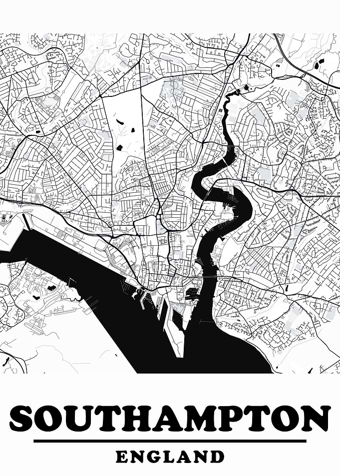 Minimal Southampton Map