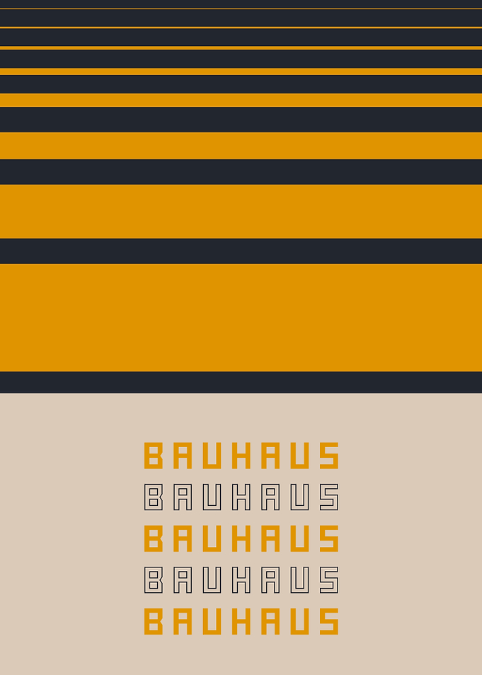 BAUHAUS bauhaus