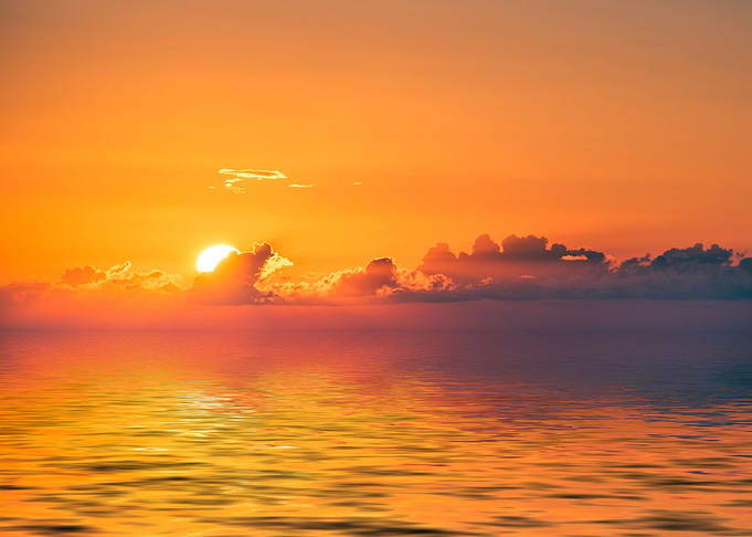 Beach Sunset Nature