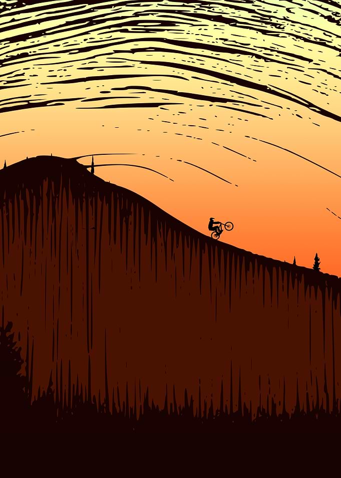 MTB Downhill and Wild Ride