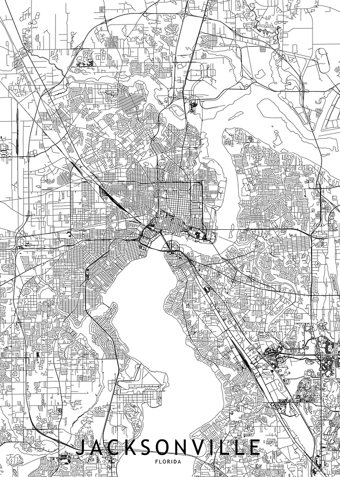 Jacksonville Map