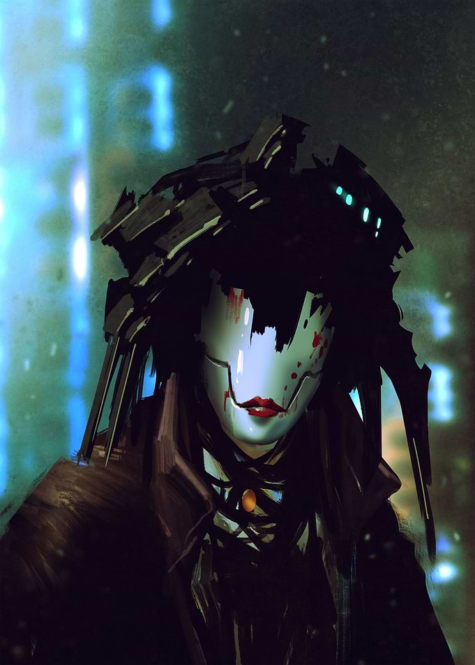 Android geisha