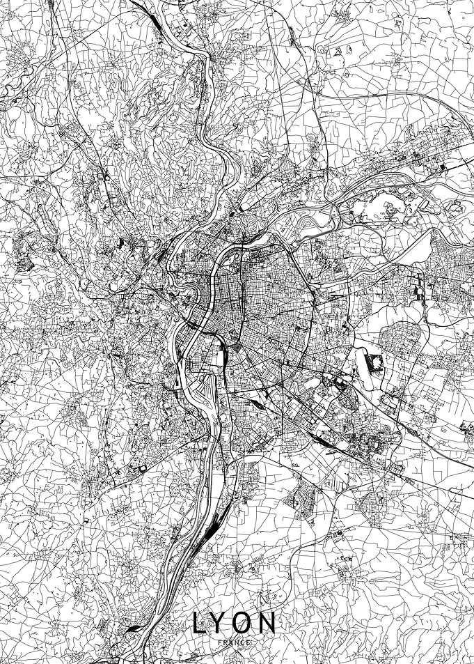 Lyon Map