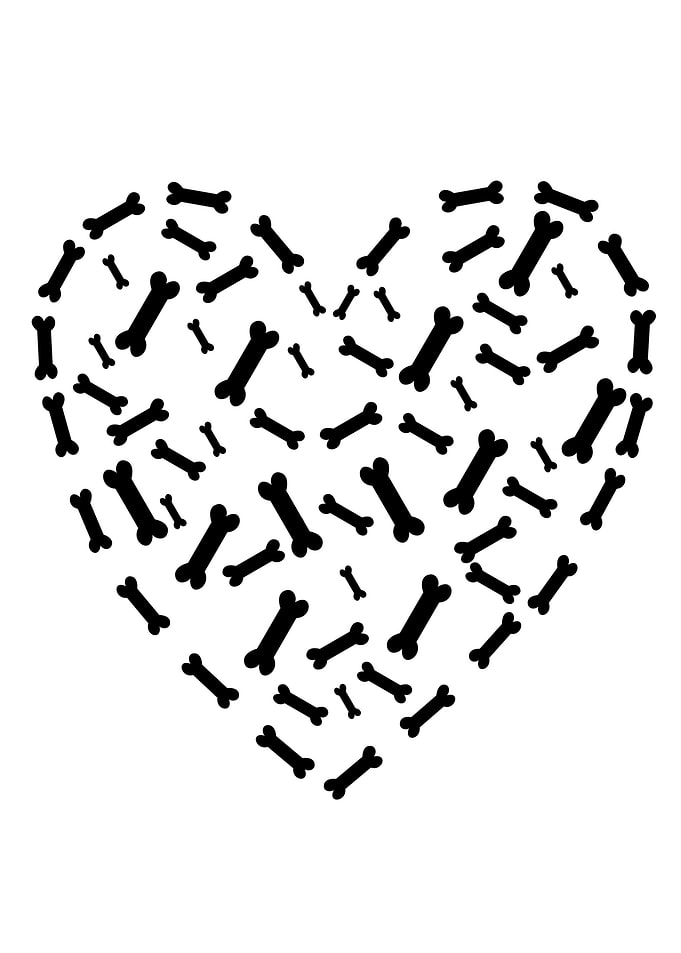 Love Paw Print