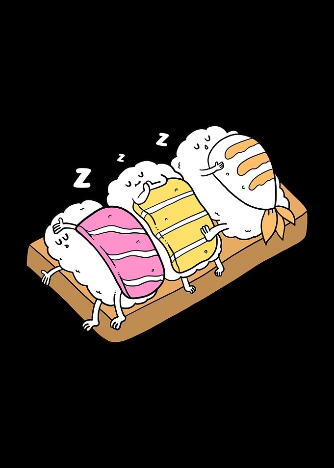 Sleeping Sushi