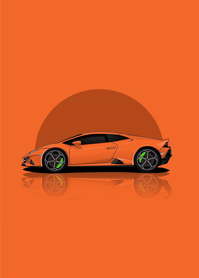 Lamborghini Huracan Orange