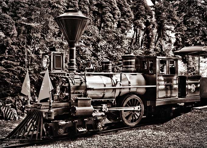 Vintage locomotive