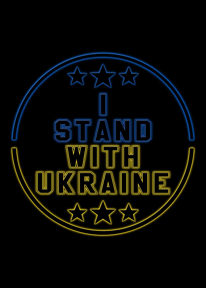 I STAND WITH UKRAINE