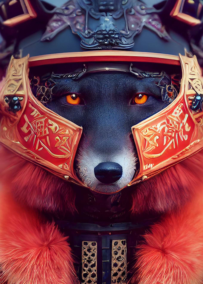 The Rare Fox Samurai