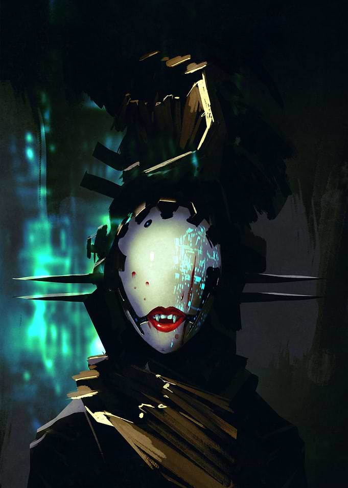 Android Lady Vampire