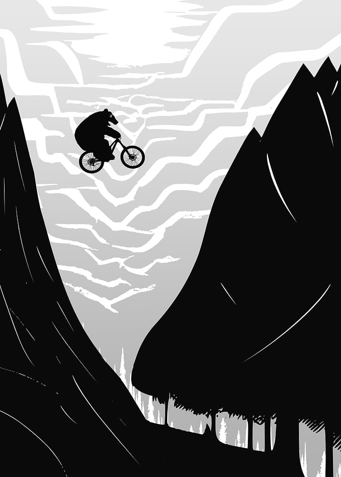 MTB Downhill and Wild Ride