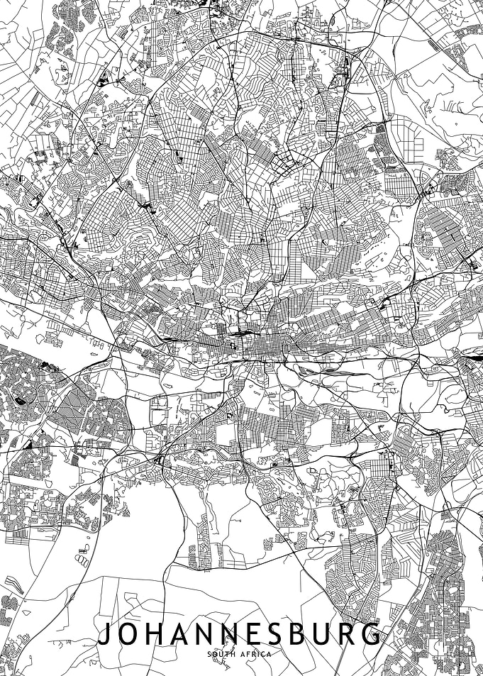 Johannesburg Map