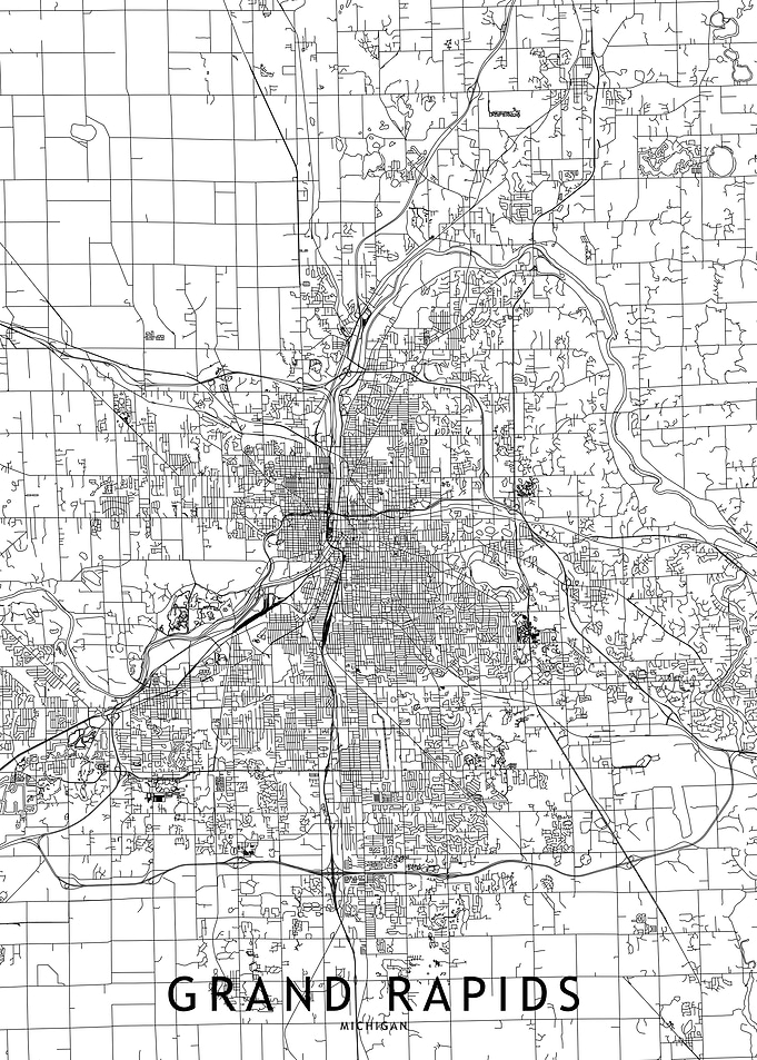 Grand Rapids Map