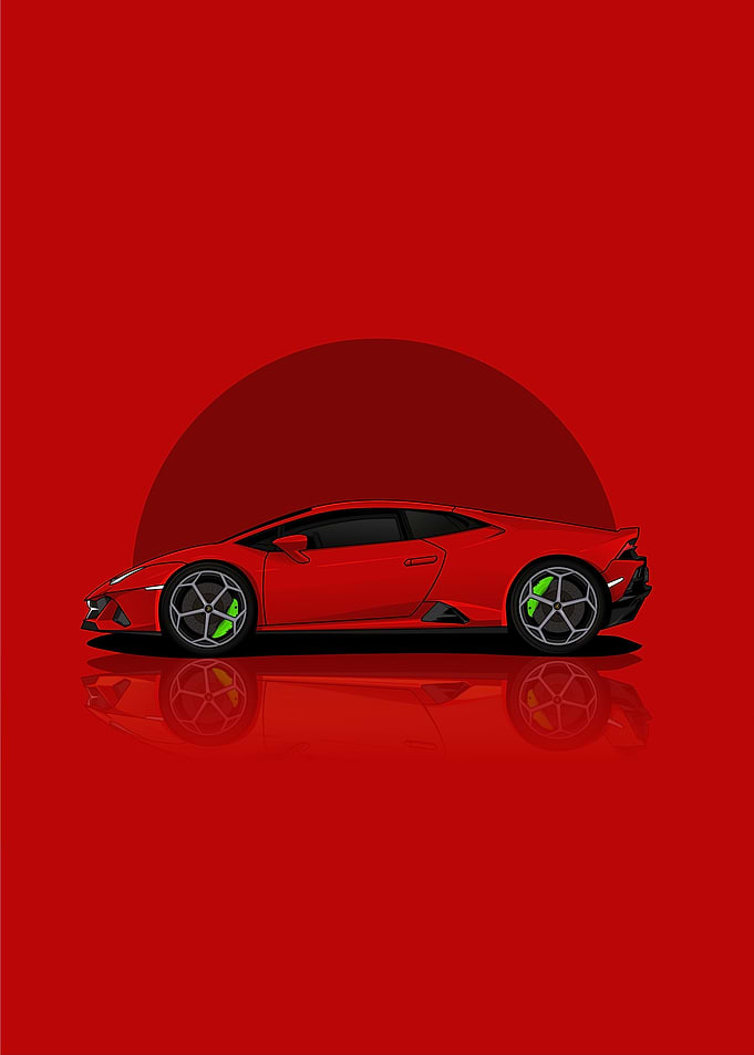 Lamborghini Huracan Red