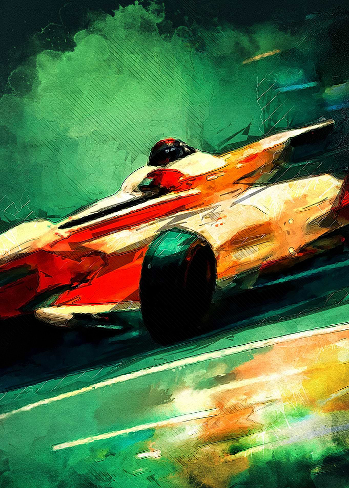 formula racing car