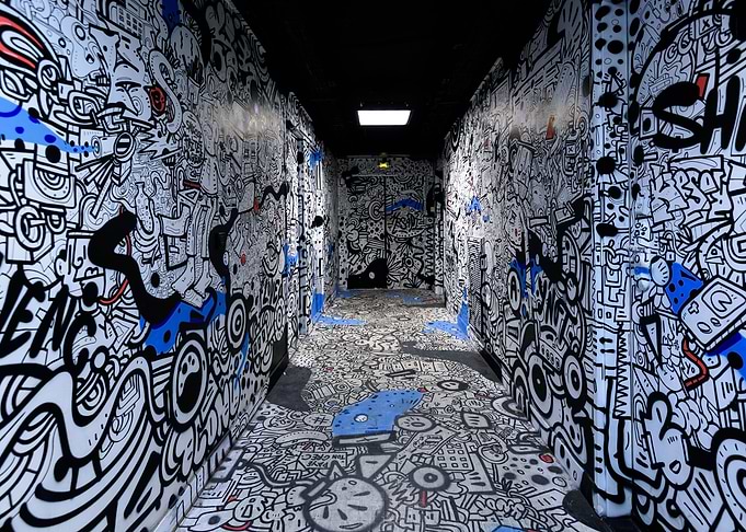 Decorated Alley