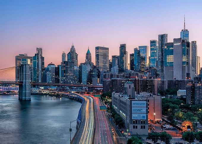 Twilight In New York