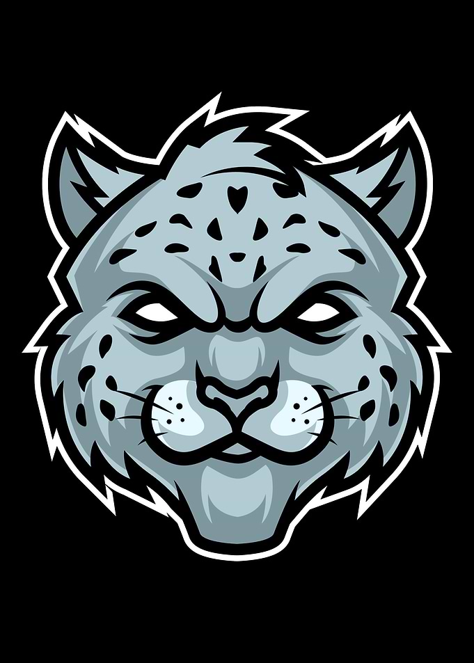 cheetah head mascot