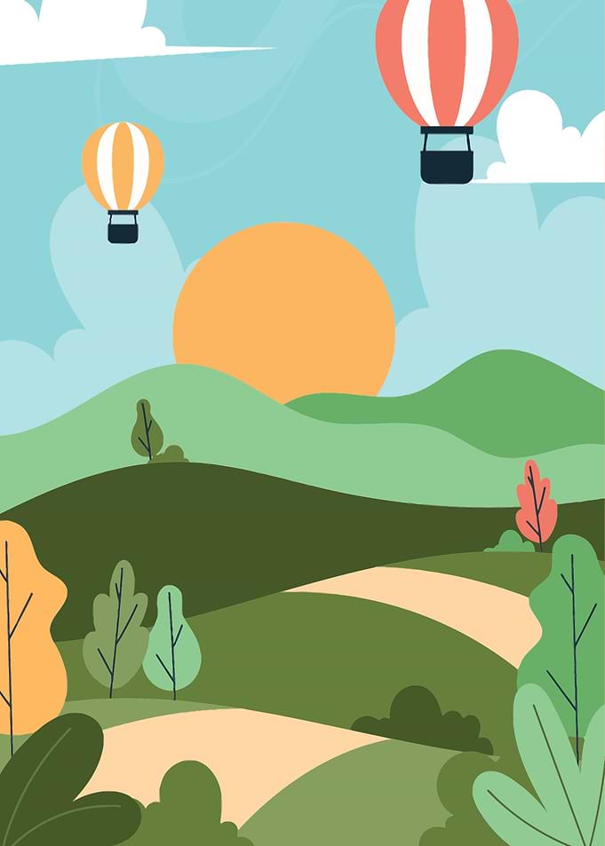Flat IIllustration Season