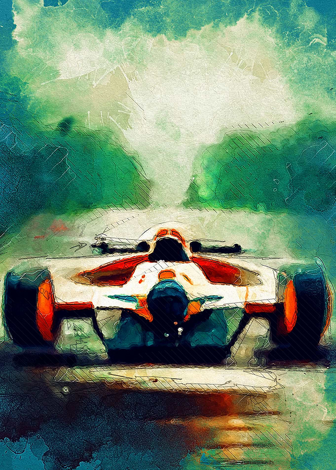 formula racing car