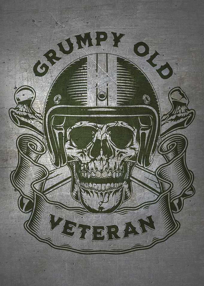 Grumpy Old Veteran Metal