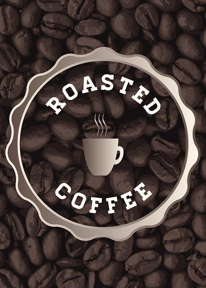 Coffee Beans and Sign