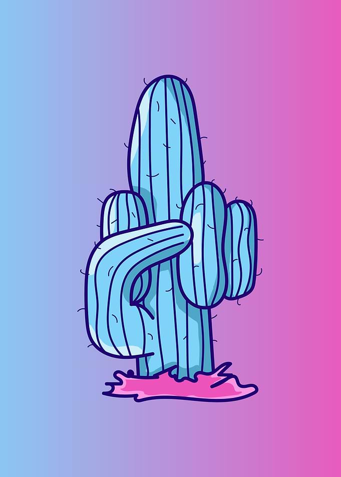 pastel japanese fucktus