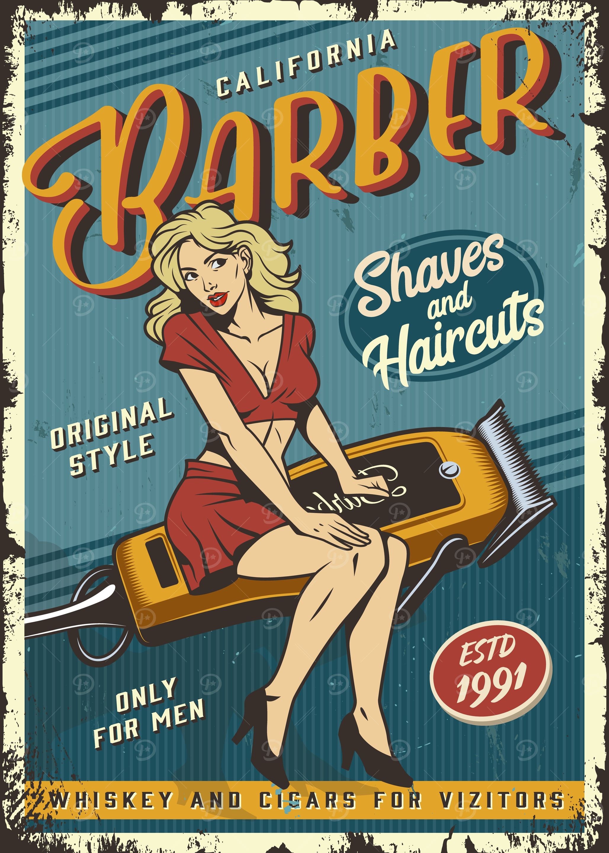 Barber Woman