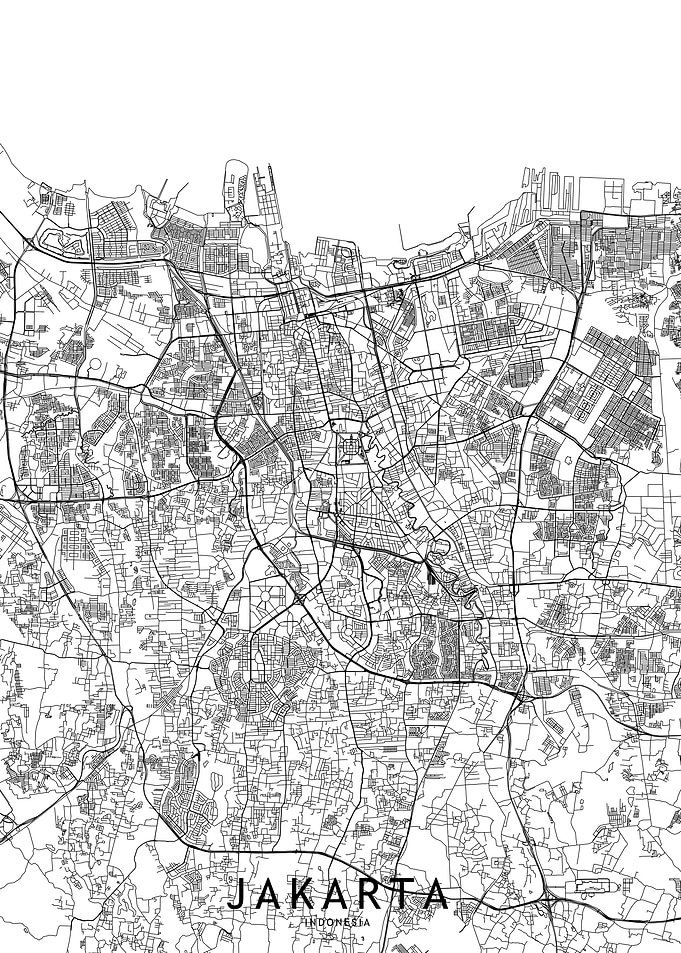 Jakarta Map