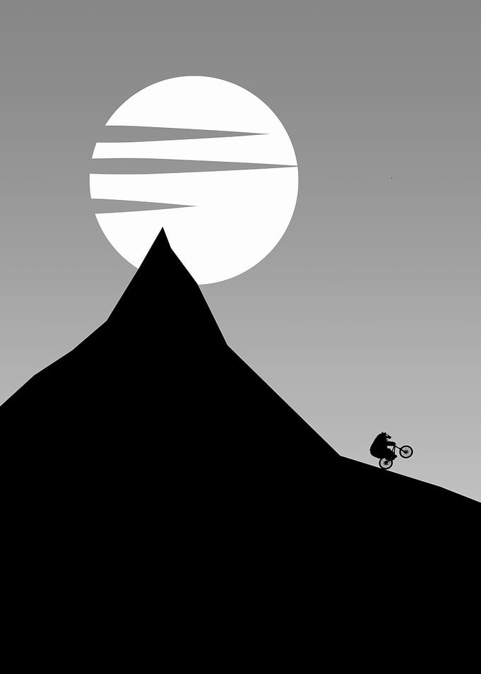 MTB Downhill and Wild Ride