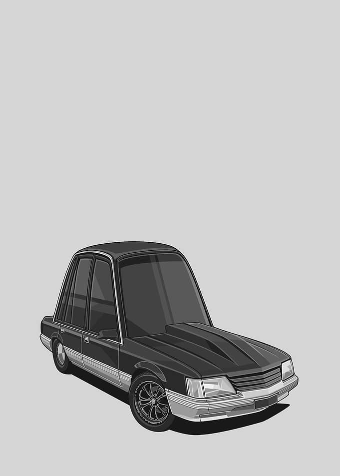 vk commodore black
